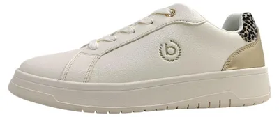 Image de Bugatti : Chaussures pour femmes, chaussures à lacets, chaussures de sport, blanches, chaussures de loisirs