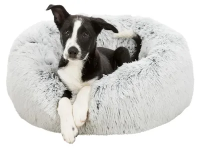 Produktbild von TRIXIE Bett Harvey - weiß-schwarz - ø 50 cm