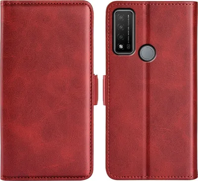 Produktbild von Mobigear Slim Magnet  TCL 20 R 5G Hülle Klapphülle Geldbörse - Rot