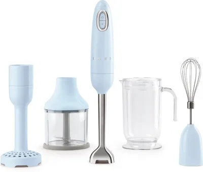 Image de Smeg Mixeur plongeant HBF02PBEU bleu clair