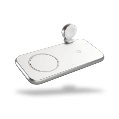 Produktbild von ZENS 4-in-1-Ladegerät für Magsafe 10 W + Platz für Magsafe + USB-A + Apple Watch