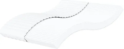Image de Matelas en mousse blanc 200x200 cm dureté H2 H3