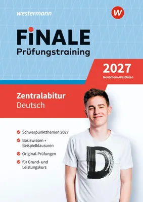 Produktbild von FiNALE Prüfungstraining Zentralabitur Nordrhein-Westfalen. Deutsch 2027