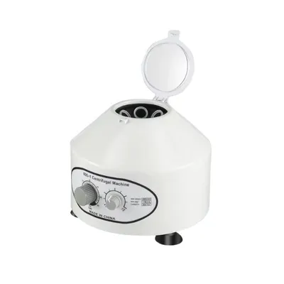 Obrázek produktu pro Elektrická laboratorní centrifuga, 4000 ot./min, kapacita 6 ks 20ml zkumavek, nízká hlučnost