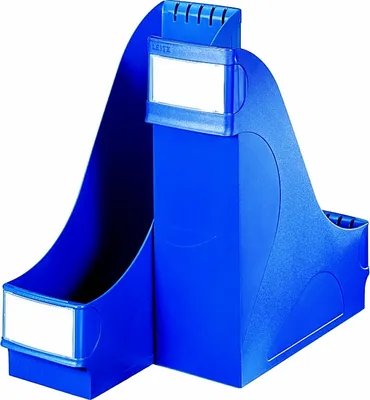 Immagine prodotto di Cartella per riviste Leitz A4 plastica blu confezione da 8 pezzi
