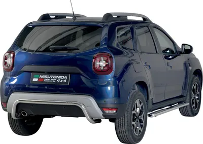 Immagine prodotto di Minigonne laterali in acciaio inox per Dacia Duster 2018-2020 argento