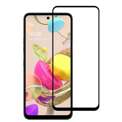 Obrázok produktu pre MG Hard Full Glue ochranné sklo na LG K62, čierne
