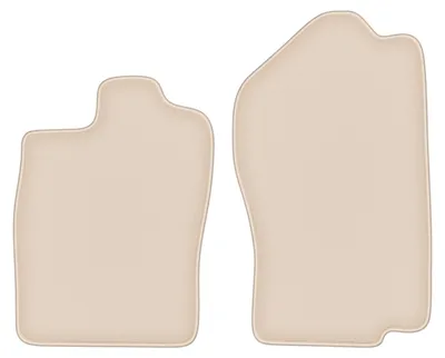 Produktbild von DURBAN Beige Velours-Fußmatten vorne für Opel Vectra A Limousine, Liftback, Schrägheck (1988-1995)