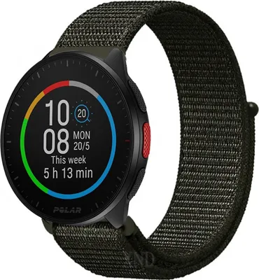 Produktbild von Strap-it Polar Pacer Nylonarmband (Dunkelgrün)