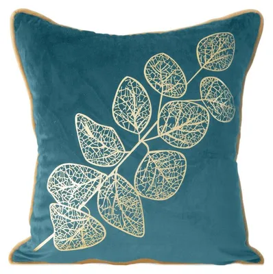 Produktbild von Eurofirany 375504, Türkis, Polyester, Muster, 250 g/m², 45 x 45 cm, 100 g