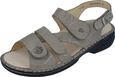 Produktbild von Finn Comfort, Gomera, Damen, Sandale, Beige, Leder, NEU - Damenschuhe Sandale bequem / lose Einlage, Beige