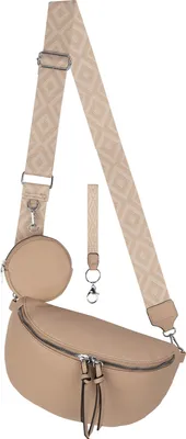 Produktbild von Bauchtasche Umhängetasche Crossbody-Bag Kunstleder Italy-Design SOIL (53096)