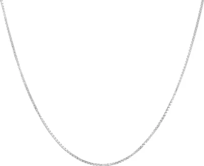 Produktbild von V Kette 333/- Weißgold 42cm