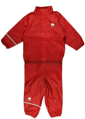 Produktbild von Celavi Jungen Celavi Zweiteiliger Regenanzug in Vielen Farben Regenjacke, Rot (R