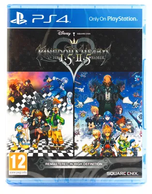 Zdjęcie produktu dla Square Enix Kingdom Hearts HD 1.5 + 2.5 ReMIX, PlayStation 4, E10+ (powyżej 10 lat), Nośnik fizyczny