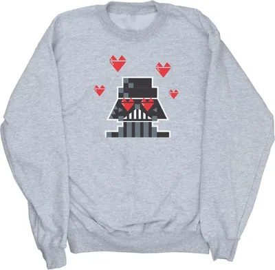 Produktbild von Star Wars - "Valentines In Love" Sweatshirt für Herren BI45330 (L) (Grau)