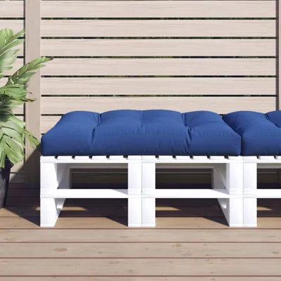 Produktbild von Palettenkissen Königsblau 120x80x12 cm Stoff, Klassische Sofas DesignMöbel Neu