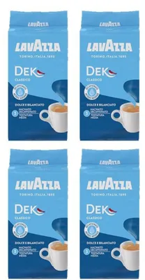 Image de Coffee moulu, coffret Dek 4 x 250 g - Lavazza