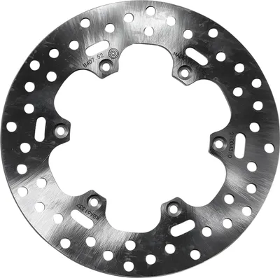 Zdjęcie produktu dla BREMBO Stała tarcza hamulcowa 68B40752 Seria Gold Stal nierdzewna D.220 Grubość 4mm 6 otworów