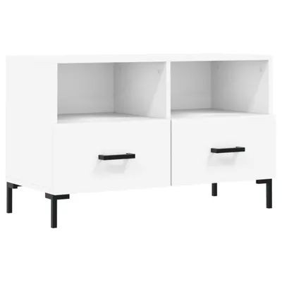 Produktbild von TV-Schrank Weiß 80x36x50 cm Holzwerkstoff