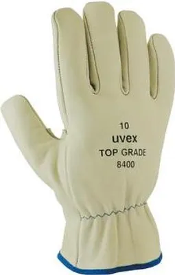 Produktbild von uvex Lederhandschuh top grade 8400 grau 11