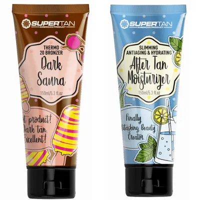 Obrázok produktu pre Supertan Dark Sauna + After Tan Po Opalovaní
