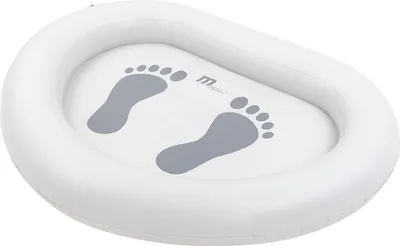 Produktbild von MSpa Fußwanne | Whirlpool Zubehör - Aufblasbares Fußbad - Pool Hygiene - Fuß Becken - Wanne - tragbar - Wellness - Spa - 73 x 93 cm