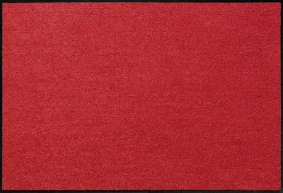 Produktbild von Salonloewe Monochrome UNI ROT Fußmatte Wohnmatte in verschiedenen Größen