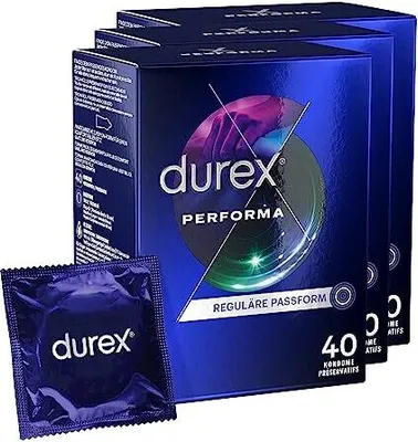 Produktbild von Durex Performa Kondome 3 x 40 Stück