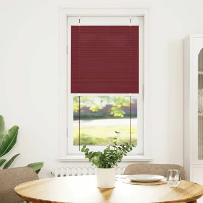 Produktbild von vidaXL Plissee Bordeauxrot 65x100 cm Stoffbreite 64,4 cm Polyester