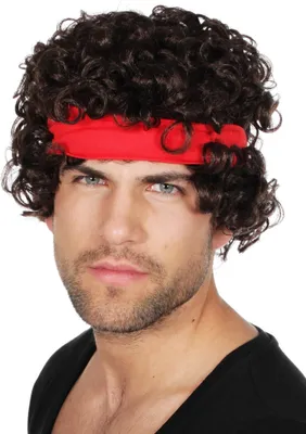 Produktbild von Tennisstar Perücke - Kostüm Perücke für Fasching