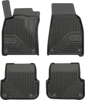 Immagine prodotto di Tappetini in gomma No.77 per Audi A6 C6 2006-2011 FL TPE gomma nera 4 pz