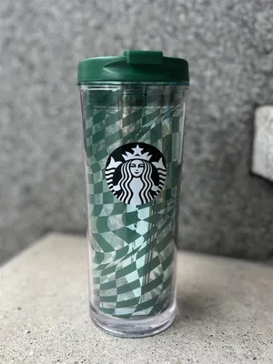 Produktbild von Starbucks Tumbler grün kariert