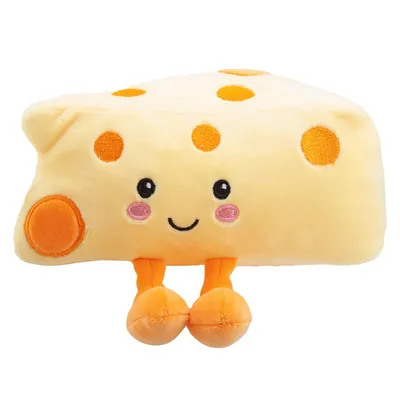 Produktbild von SOFTLINGS Food Plüsch FRIDGE FOODIES, Käse, 16 cm