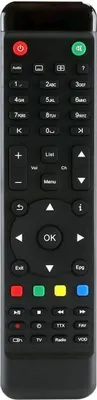 Produktbild von Universal Fernbedienung (für Mutant HD60 / HD66 / Maxytec Multibox, Schwarz)