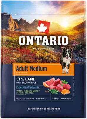Obrázek produktu pro Ontario Adult Medium Lamb