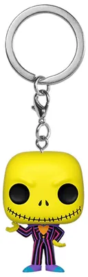 Produktbild von The Nightmare Before Christmas - Jack Skellington - Schlüsselanhänger Funko Pocket POP! Keychain