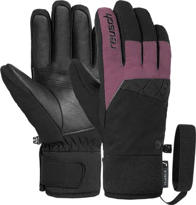 Produktbild von Reusch Fingerhandschuhe Malone R-TEX® XT mit wasserdichter, atmungsaktiver Funktion 7106 black / prune purple 7