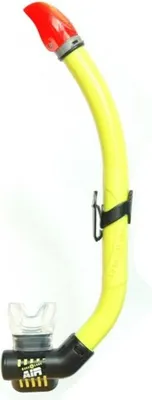 Produktbild von Aqualung Schnorchel Air Silicon Ventil:Farbe:gelb