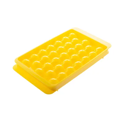 Obrázek produktu pro Forma na kostky ledu Koala Eco Friendly 33 přihrádek 24,5 x 14,5 x 3,5 cm Žlutý plast