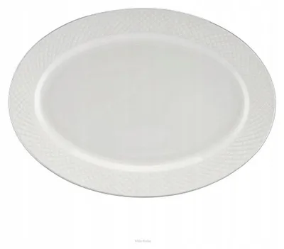 Produktbild von Villa Italia Bari Platin Ovaler Servierteller 31 cm Porzellan