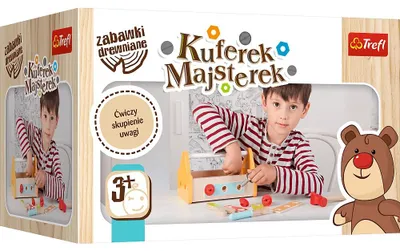 Immagine prodotto di Zabawki drewniane - Kuferek Majsterek
