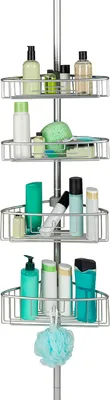 Produktbild von Kreher Teleskop Duschregal "N29" aus Aluminium