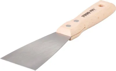 Obrázek produktu pro Stěrka Strend Pro Premium S295, 60x1,2 mm, Inox/nerezová ocel, buková rukojeť