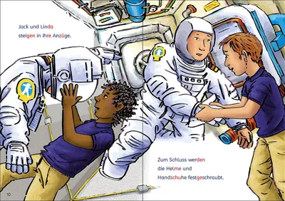 Produktbild von Leselöwen Lesetraining 1. Klasse - Alarm auf der Weltraumstation