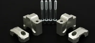 Produktbild von ZIEGER Lenkererhöhung kompatibel mit BMW R 1200 GS LC / R 1250 GS 40 mm silber