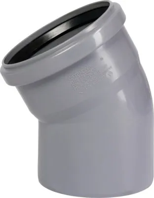 Produktbild von Ostendorf HT-B Abwasserrohrbogen 30° DN 125 mm Außendurchmesser 143 mm