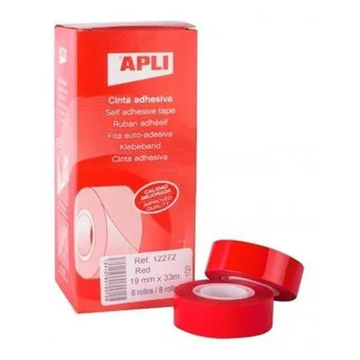 Produktbild von APLI 12272, 33 m, Rot, 19 mm, 0,028 mm