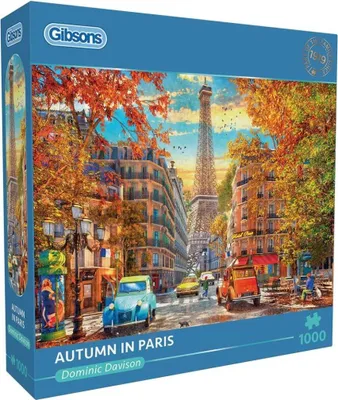 Immagine prodotto di GIBSONS Puzzle Autunno a Parigi 1000 pezzi
