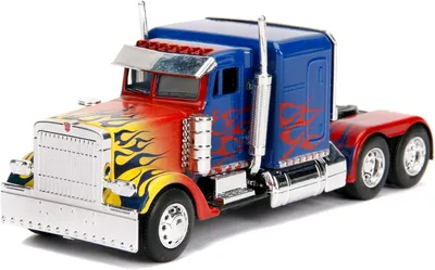 Zdjęcie produktu dla Jada Toys 253112003 Pojazd Transformers, niebieski/czerwony